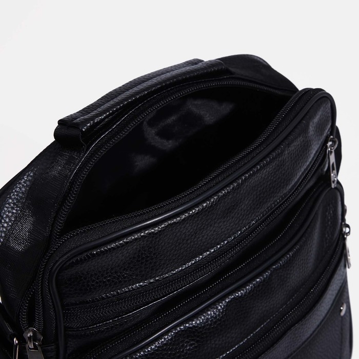 Сумка мужская, цвет чёрный Сумка мужская, цвет чёрный