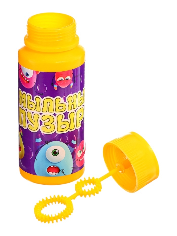 Мыльные пузыри , 95 мл цвет желтый (набор 15шт)