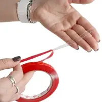 Лента клейкая двусторонняя AVS SCH-027 9 mm x 5 m акриловая основа (прозрачная)