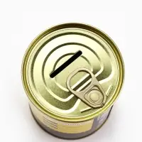 Копилка для денег &laquo;Банка. Гениального человека&raquo;, металл, 7.3&times;9.5 см