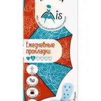 Прокладки Mis &laquo;Ежедневные&raquo; анатомическая форма аэрлайд 60 шт.