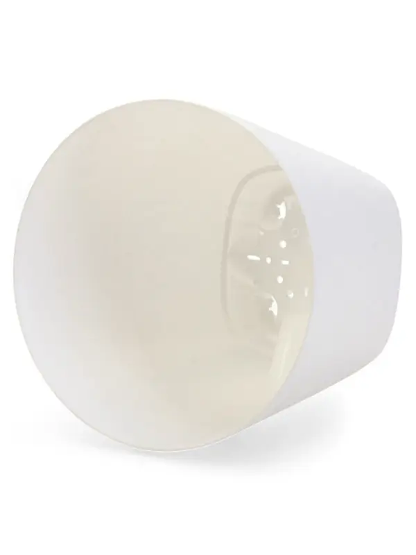 Кашпо с прикорневым поливом 2 л  D-14,5см, H-15см белый "Гранд"