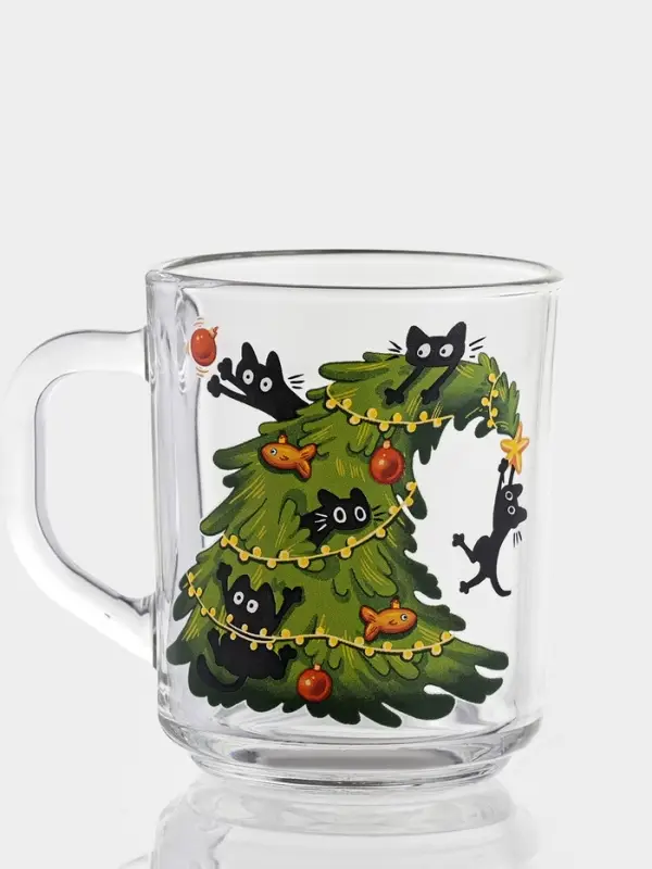 Кружка Кружка "Green tea" "Озорные котики" 200 мл