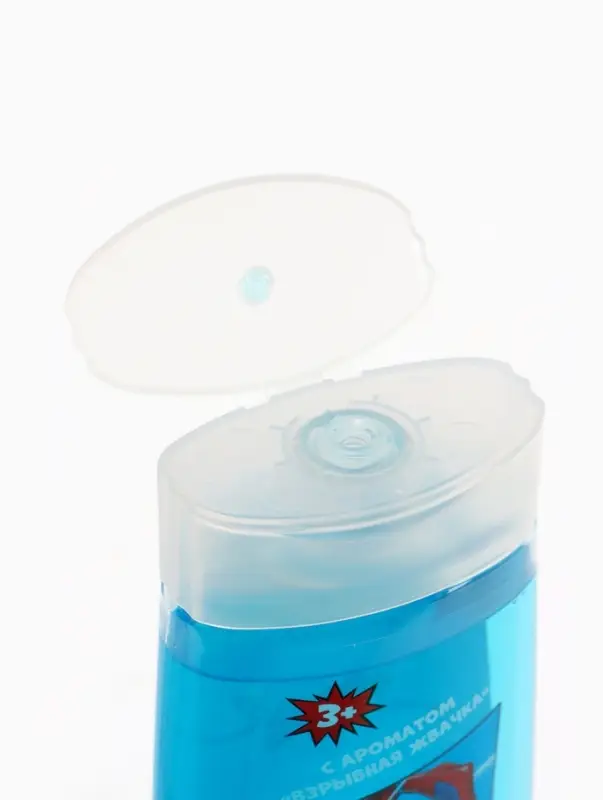 Шампунь для волос детский, 250 мл, аромат взрывная жвачка, Супергерой Шампунь для волос детский, 250 мл, аромат взрывная жвачка, Супергерой