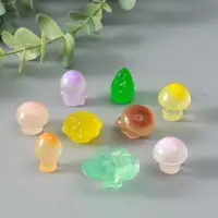 Сувенир эпоксидная смола флюоресцентный "Грибочки" набор 9 шт 1х2,4 см Сувенир эпоксидная смола флюоресцентный "Грибочки" набор 9 шт 1х2,4 см