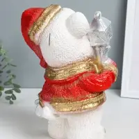 Копилка "Медведь, Новый Год" 28х19,5х16 см