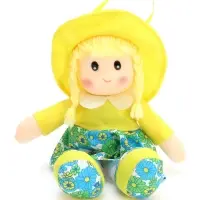 Мягкая игрушка &laquo;Кукла&raquo;, в шляпке и платьишке, цвет МИКС