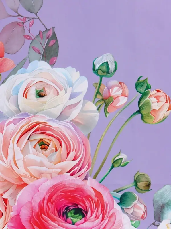 Пакет подарочный "Нежность без слов" ламинированный 18 х 22,3 х 10 см