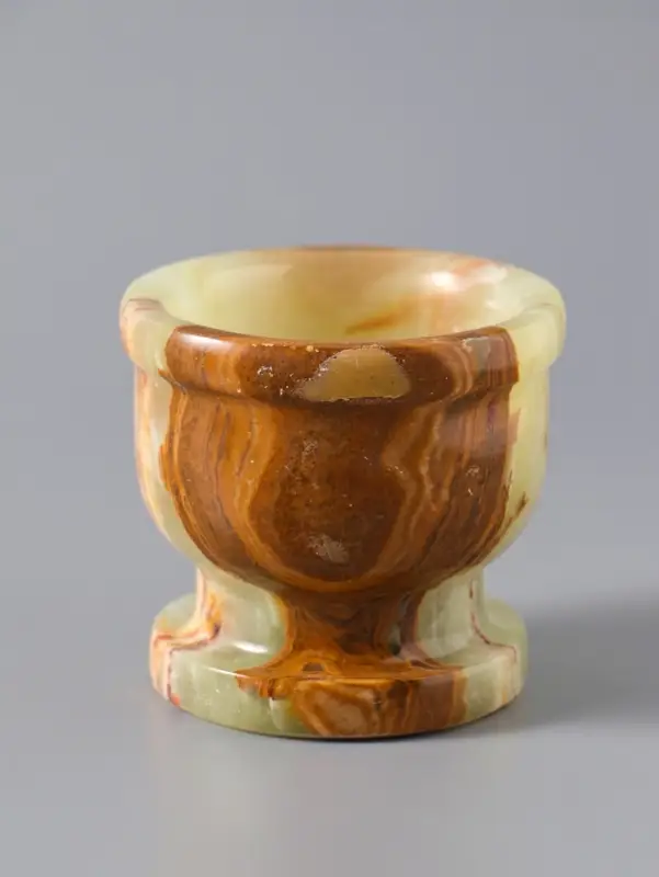 Набор ступка с пестиком, оникс 7 х 8 х 8,5 см