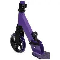 Самокат городской GRAFFITI Comfort Lux 145, колёса PU 145 мм, с передним амортизатором, ABEC 9 Carbon