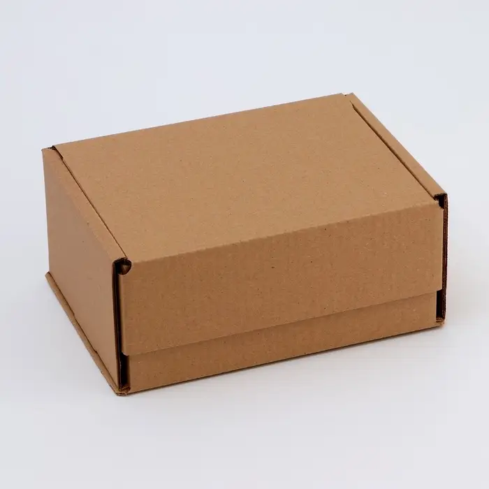 Коробка самосборная, крафт 22×16.5×10 см Коробка самосборная, крафт 22×16.5×10 см