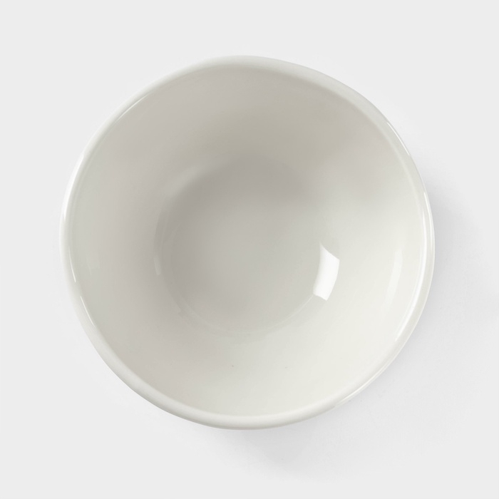 Миска керамическая «Воздушность», 300 мл, d=11,5 см, цвет белый Миска керамическая «Воздушность», 300 мл, d=11,5 см, цвет белый