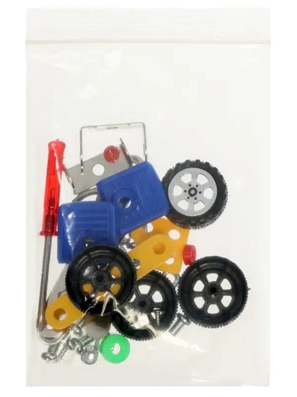 Конструктор металлический &laquo;Гоночная Машина&raquo;, 37 деталей