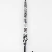 Зонт - трость полуавтоматический &laquo;Города&raquo;, 8 спиц, R=40/60 см, d=80 см, рисунок МИКС