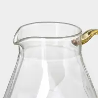 Набор для напитков Magistro &laquo;Льдинка&raquo;, 5 предметов: кувшин 1.6 л, 4 кружки 300 мл, стекло