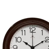 Часы настенные, интерьерные &laquo;Рубин&raquo;, d=21 см, коричневый корпус