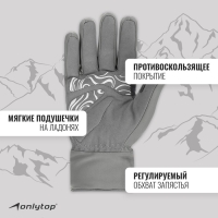 Перчатки лыжные ONLYTOP модель 2099, р. M