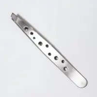 Пинцет скошенный, широкий, 9.5 см