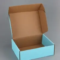 Коробка складная &laquo;Голубая&raquo; для подарков, хранения и отправки посылок, 27&times;21&times;9 см