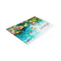 Альбом для рисования Hatber &laquo;Золотые рыбки&raquo; А4, 20 листов, склейка с трёх сторон, обложка из мелованной бумаги