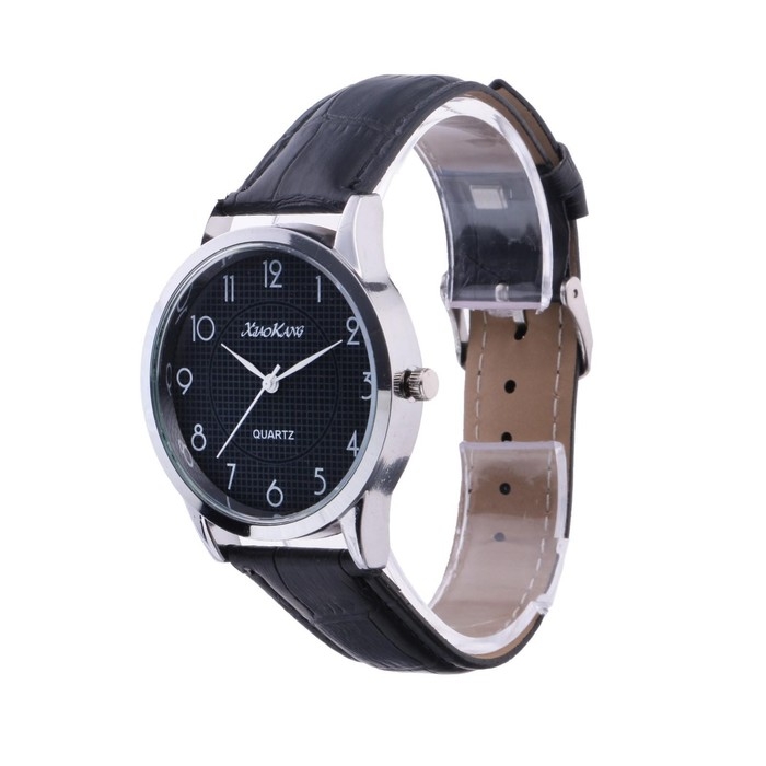 Часы наручные кварцевые мужские Часы наручные кварцевые мужские "Риддл", ремешок экокожа, d-4 см