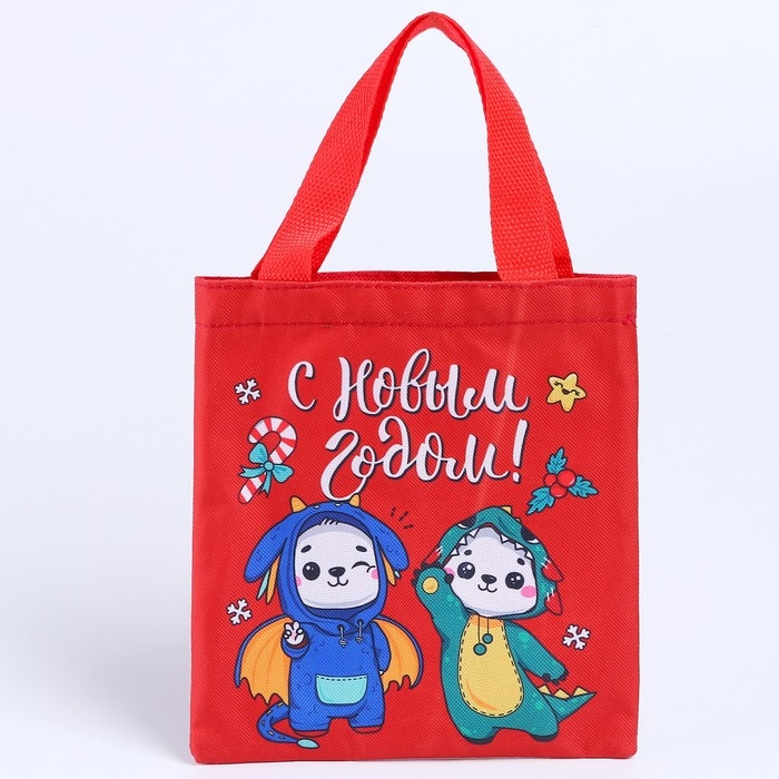 Мешок для подарков «Котик-дракон» Мешок для подарков «Котик-дракон»