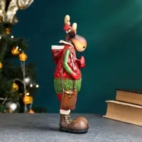 Фигура "Лось с птичкой" 7х9х26,5см