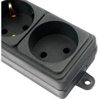 Сетевой фильтр Power Cube 6р/1,9м, 16А/3.5кВт,3x1,0, черн(SPG6-B1,9M)