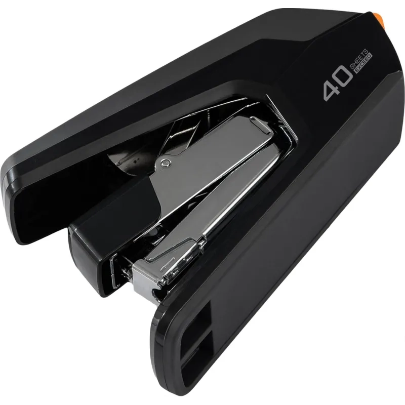 Степлер Deli Exceed 24/6 26/6 26/8 50л.Сниж.усил.черн.100скоб корE0371black