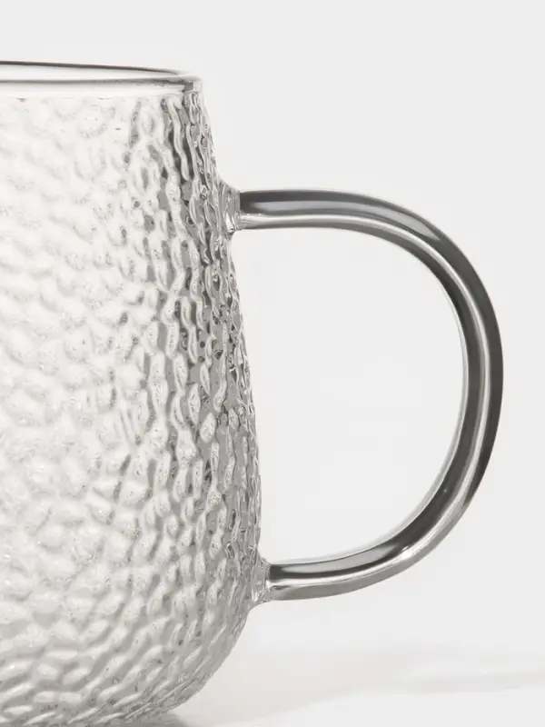 Кружка Magistro &laquo;Сара&raquo;, 380 мл, 9&times;12.5 см, боросиликатное стекло, прозрачная