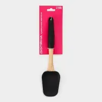 Лопатка Доляна «Макота», 26,5×6,5 см, цвет бежевый/черный Лопатка Доляна «Макота», 26,5×6,5 см, цвет бежевый/черный