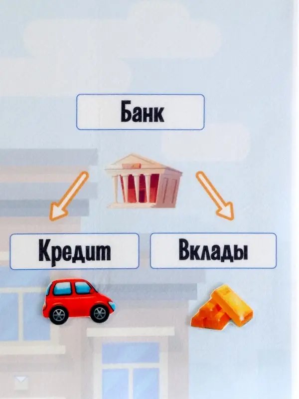 Игра-конструктор &laquo;Финансовая грамотность&raquo;, 139 деталей