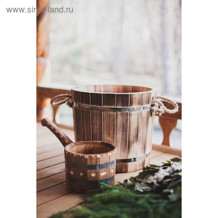 Запарник из липы, 15л, Термо,  Запарник из липы, 15л, Термо, "Добропаровъ"