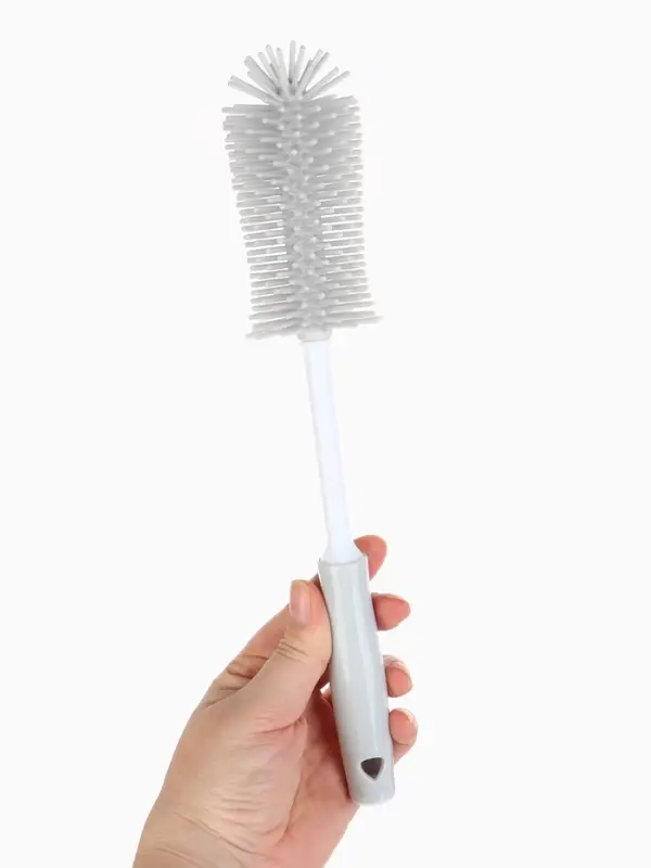 Набор ёршиков для бутылочек и сосок, 3 шт, цв. серый, в коробке, M&B Набор ёршиков для бутылочек и сосок, 3 шт, цв. серый, в коробке, M&B