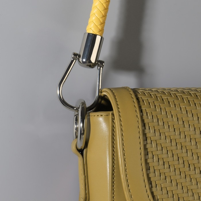 Ручка для сумки, 57 см, жёлтая Ручка для сумки, 57 см, жёлтая