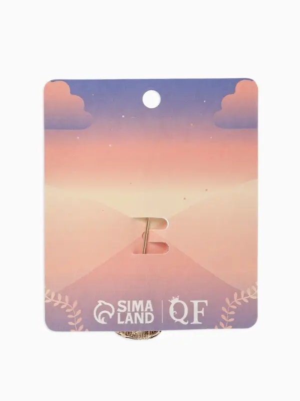 Брошь &laquo;Скрипка с бабочкой&raquo;, синяя, зелёный в золоте