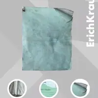 Обложка ПП 212&times;395 мм, 80 мкм, ErichKrause Glossy Clear, для тетрадей и дневников, с клеевым краем и клапаном в край