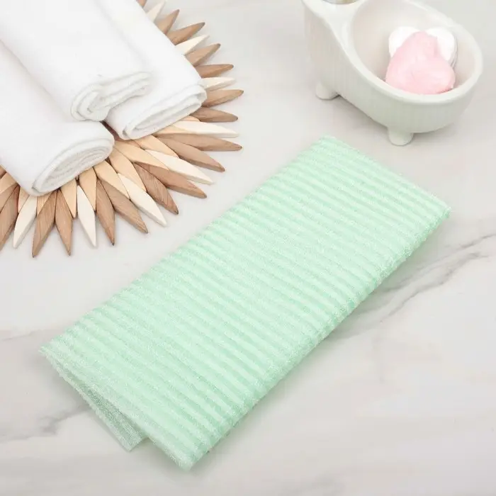 Мочалка для тела Доляна &laquo;Японская&raquo;, 90 см, в полоску, МИКС