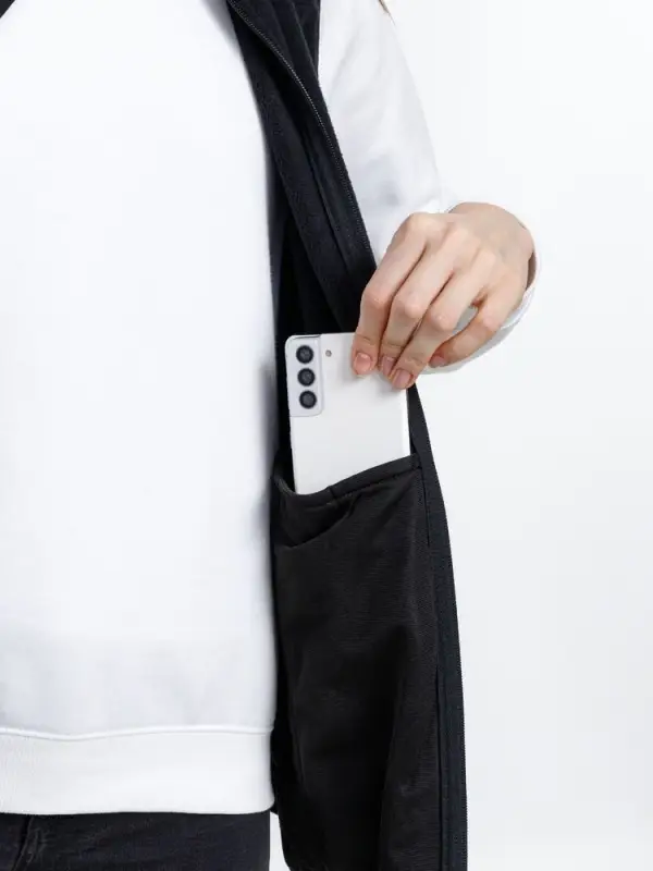 Жилет флисовый унисекс Nesse, черный, размер M/L Жилет флисовый унисекс Nesse, черный, размер M/L