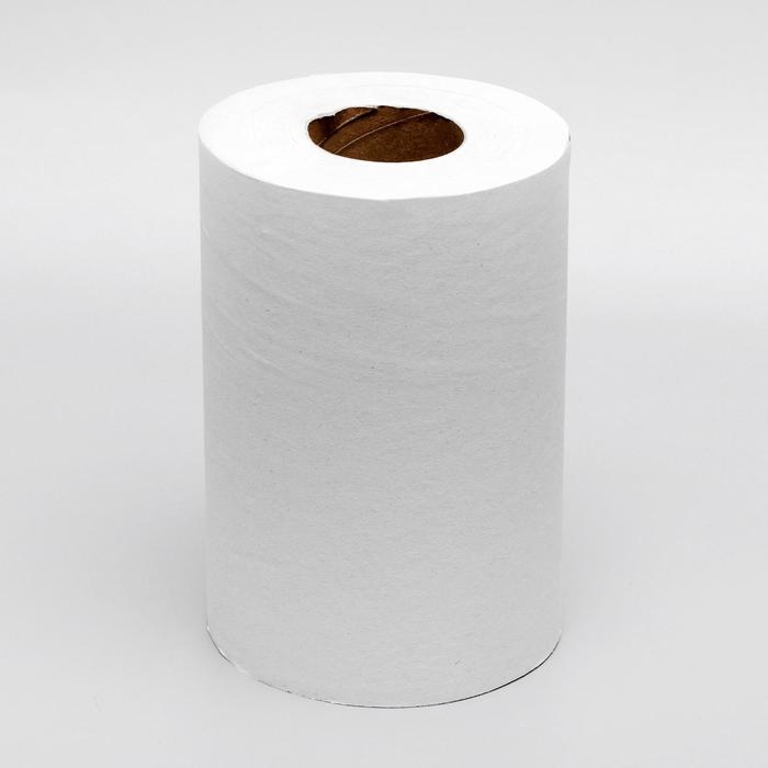 Полотенца бумажные, светло-серые с центральной вытяжкой, 1 слой Полотенца бумажные, светло-серые с центральной вытяжкой, 1 слой