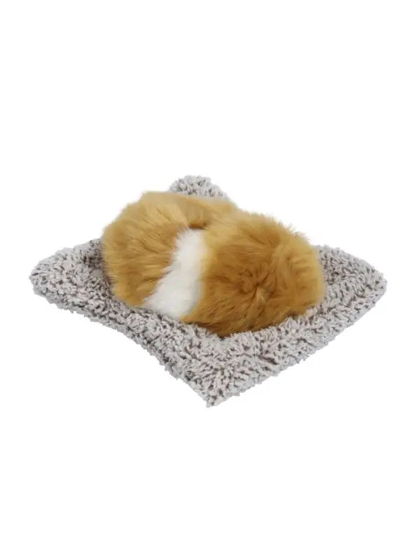 Игрушка на панель автомобиля &laquo;Собака на подушке&raquo; бело-рыжий