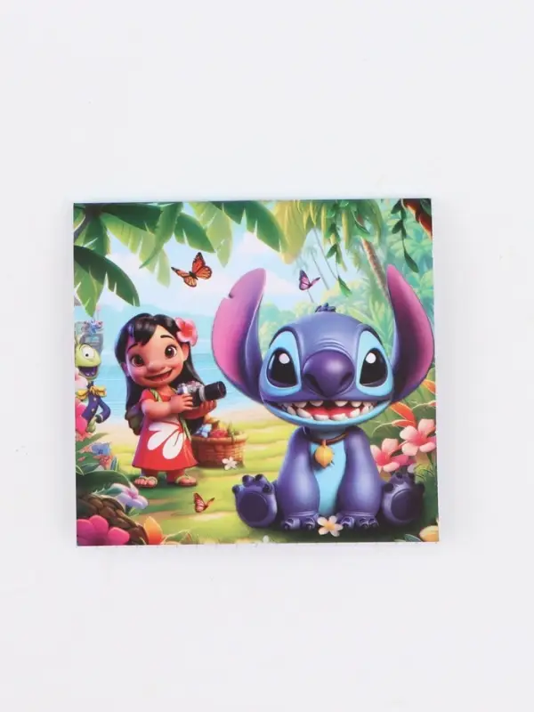 Блокнот 10х10см, 16 л МИКС "Стич"