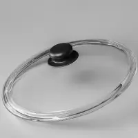 SATOSHI Крышка стеклянная безободковая с ручкой 26см