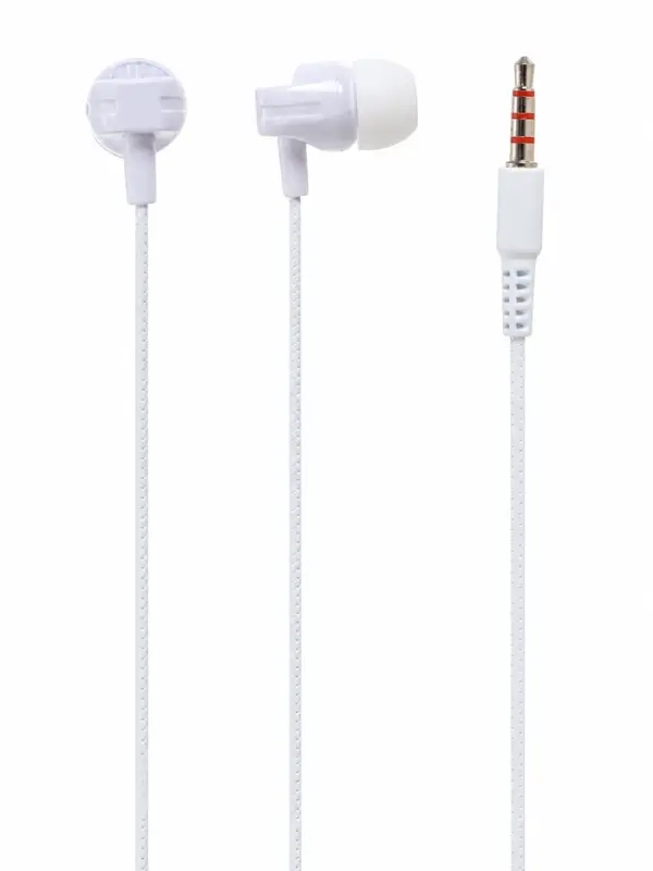 Наушники проводные SY-008, вакуумные, микрофон, Jack 3.5 мм, белые