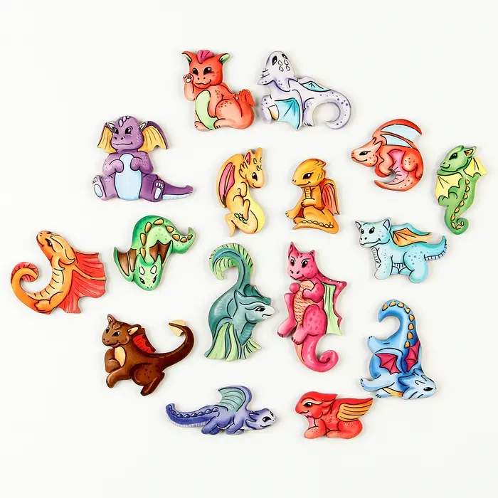 Пазл «Дракончики» Пазл «Дракончики»