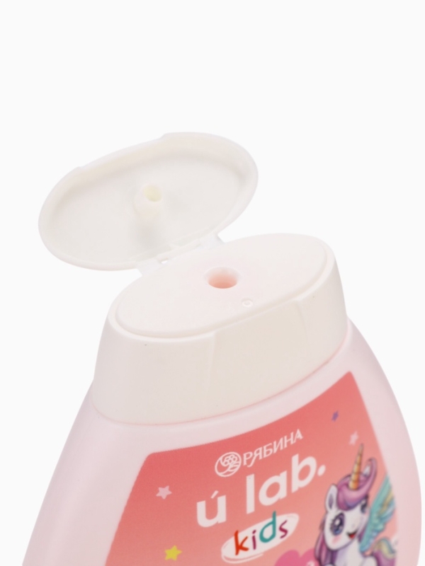 Детский шампунь-гель-пена 3в1 Детский шампунь-гель-пена 3в1 "Единороги", 250 мл, аромат клубничный смузи