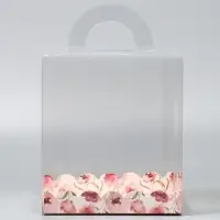 Коробка кондитерская, сундук, упаковка, Only for you my love, 16 х 16 х 18 см