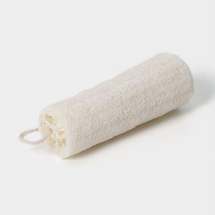 Люффа - мочалка для тела натуральная Доляна, 18×6 см Люффа - мочалка для тела натуральная Доляна, 18×6 см