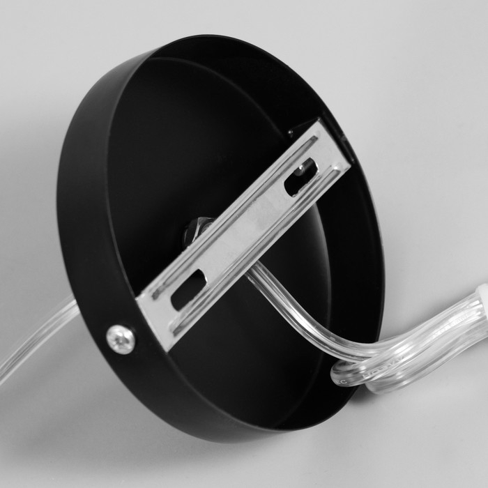 Светильник Светильник "Тейла" 1хЕ27 40Вт черный 12х12х18-118 см