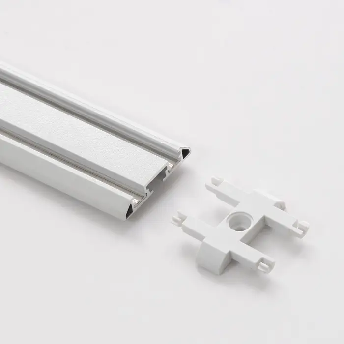 Коннектор прямой SLIM i-образный, 4-жильный, белый, 0.7&times;4&times;2 см